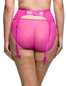 Tryst Fuchsia (d46061 tryst suspender fuchsia 02 233x300)