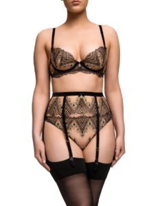 Fortunia - Black (fortunia suspender black full length 233x300)