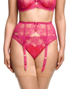 Zsa-Zsa - Magenta (d46054 zsa zsa suspender magenta 01 233x300)